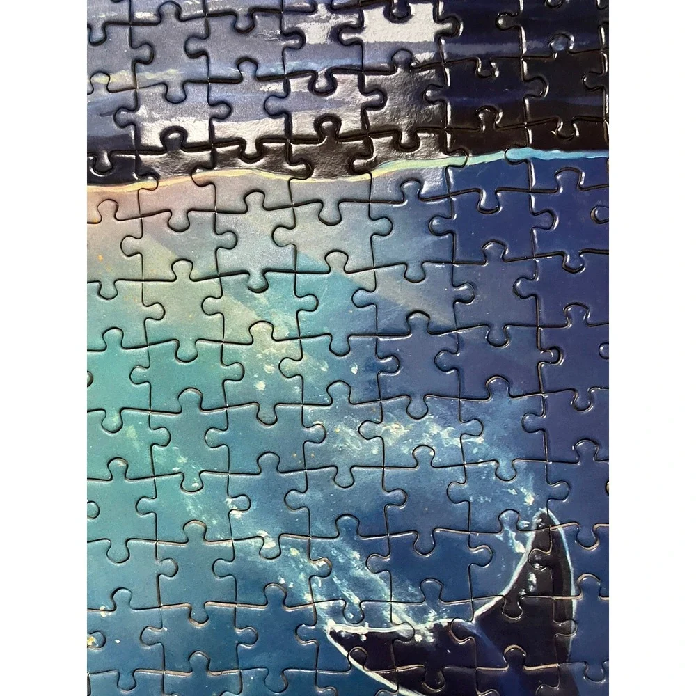 Night of the‎ Comet 1000 Piece Glow in the Dark Jigsaw Puzzle - Dolphins